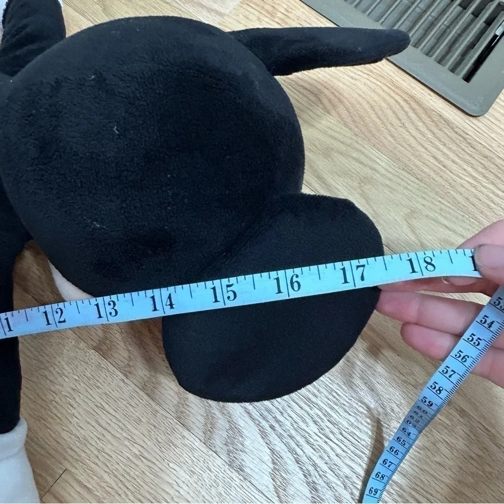 Mickey Mouse Large Plush Disney Kids Toy Black Red Stuffed Animal